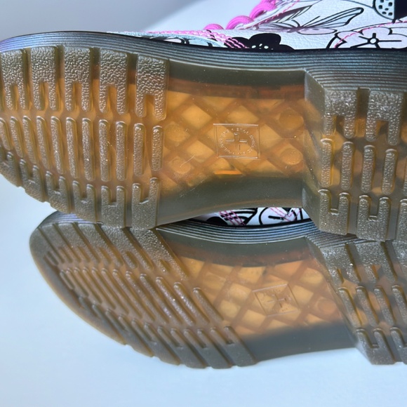 Dr. Martens 1460 Pascal Floral Side Zip Boots - Picture 10 of 16